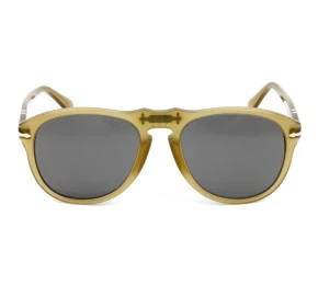 Óculos Persol 649 Bege Opalino Cinza 1169/B1 56mm 