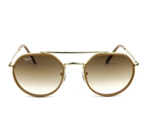 Óculos Ray Ban RB3765 Dourado Marrom Degrade 001/51 53mm 