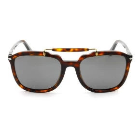 Óculos Persol Senna 0203-S Havana Cinza Polarizado 24/48 57mm 