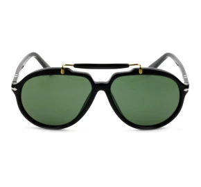 Óculos Persol Senna 0202-S Preto Brilho 95/31 57mm 