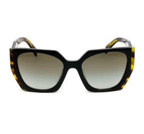 Óculos Prada SPR15W Preto Tartaruga Cinza Degrade 389-0A7 54mm