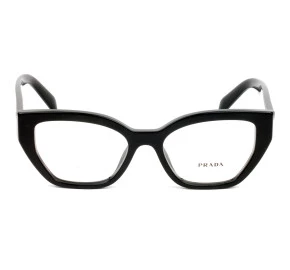 Óculos Prada VPR A16 Preto Brilho 16K-1O1 53mm
