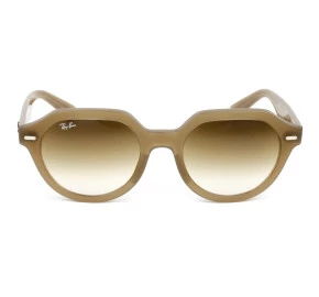 Óculos Ray Ban RB4399 Gina Bege/Marrom 616651 53mm