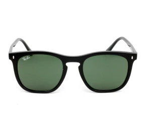Óculos Ray Ban Preto Brilho G-15 RB2210 901/31 53mm 