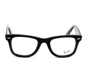 Óculos Ray Ban Wayfarer Ease RB4340V Preto Brilho 2000 50mm 