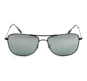 Óculos Ray Ban Chromance RB3543 Preto Cinza Espelhado 002/5L 59mm 