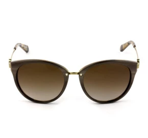 Michael Kors Abela III MK6040 - Óculos de Sol 321213 Marrom/Dourado Lentes 55mm