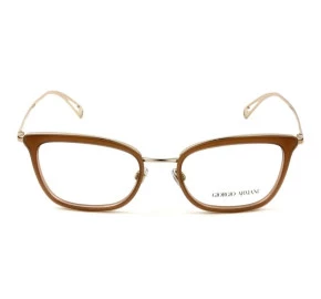Giorgio Armani AR5078 - Marrom/Dourado 3011 52mm - Óculos de Grau