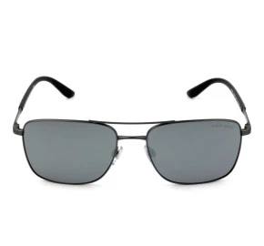 Giorgio Armani AR6065 - Chumbo/Cinza Semi-Espelhado 3003/6G 58mm - Óculos de Sol