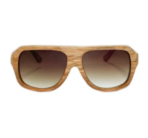 Óculos Evoke Wood Series Bamboo Collection 01 Clear Wood Laser Brown Gradient