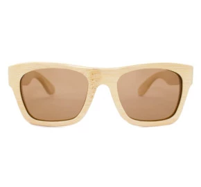 Óculos Evoke Wood Series Bamboo Collection 02 Clear Wood Laser Brown Polarized