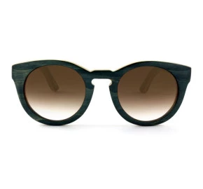 Óculos Evoke Wood Series Bamboo Collection 03 Black Laser Brown Gradient