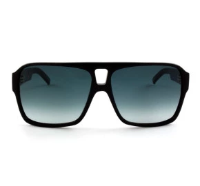 Óculos Evoke EVK 09 Black Shine Silver Green Gradient