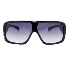 Óculos Evoke Amplifier Black Square Silver Gray Gradient