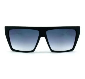 Óculos Evoke EVK 15 Black Temple White Silver Gray Gradient