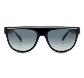 Óculos Evoke EVK 07 Black White Silver Gray Gradient