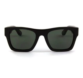 Óculos Evoke Wood Series Bamboo Collection 02 Black Wood Laser G15 Green Total