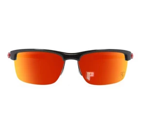 Oakley Scuderia Ferrari Carbon Blade Ruby Iridium  Polarized 9174 06