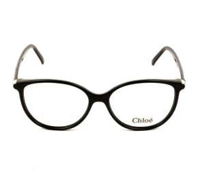 Chloé CE 2657 Preto/Dourado 001 53mm - Óculos de Grau