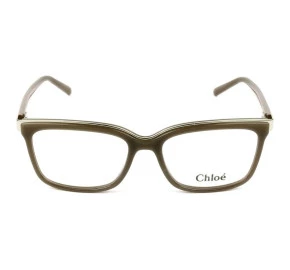 Chloé CE 2661 - Óculos de Grau 272 Marrom/Dourado Lente 53mm