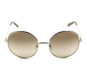 Chloé CE 117S Marrom/Dourado Degradê 743 56mm - Óculos de Sol
