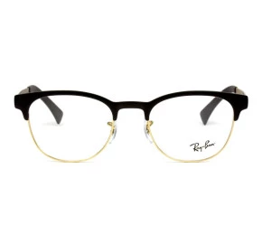 Ray-Ban Clubmaster Redondo RX6317 2833 51 - Óculos de Grau