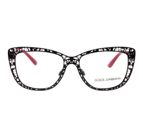 Óculos Dolce Gabbana DG 1287 01 52 - Grau