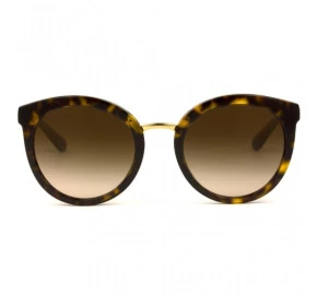  Dolce Gabbana Havana DG 4268 Turtle/Marrom 502/13 52mm - Óculos de Sol