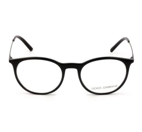 Dolce & Gabbana DG5031 - Óculos de Grau 501 Preto Lentes 51mm