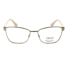 Grazi Massafera GZ1010B - Dourado/Nude E815 52mm - Óculos de Grau