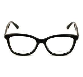 Jimmy Choo JC188 - Preto/Brilho NS8 52mm - Óculos de Grau