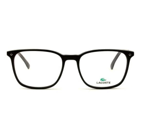Lacoste L2805 - Preto/Grafite 001 56mm - Óculos de Grau