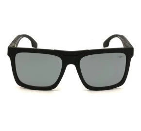Mormaii Long Beach M0064 - Preto Fosco/Cinza Espelhado AEQ09 56 - Óculos de Sol
