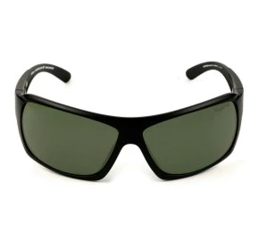 Mormaii Malibu II - Óculos de Sol Preto Fosco/Verde Polarizado