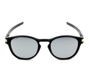 Oakley Latch - Óculos de Sol Matte Black Chrome Iridium Lentes 53mm