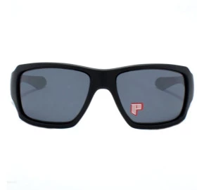 Oakley Big Taco Matte Black w/Grey Polarized 9173 04