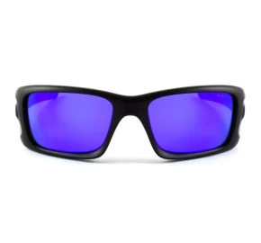 Oakley Crankcase Matte Black w/Violet Iridium 9165 05