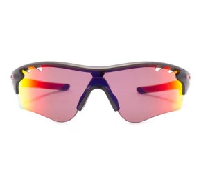 Oakley Radarlock Path Matte Black Ink- 00 Red Iridium Polarized 9181 23