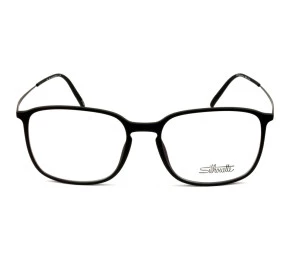 Óculos Silhouette Masculino Preto Titanium SPX 2945 75 9140 56