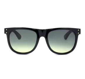 Óculos Evoke On The Rocks 01 Black Shine Gold G15 Green