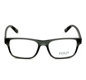 Polo Ralph Lauren PH2192 - Cinza Translúcido 5696 55mm - Óculos de Grau