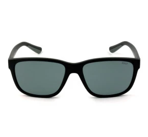 Polo Ralph Lauren PH4142 - Preto Fosco/G15 5284/87 Lentes 57mm - Óculos de Sol