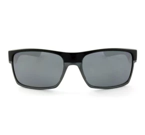 Oakley Twoface Polished Balck w/Black Iridium Polarized 9189 01