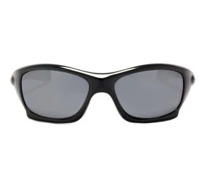 Oakley Pit Bull Polished Black w/Black Iridium Polarized 9127 06