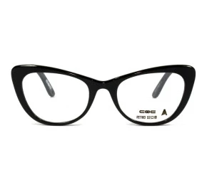 Óculos de Grau Absurda Retiro CQC - Preto Brilho -2546 236 52