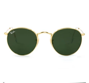 Ray Ban Round Metal RB3447L Dourado/G15 001 50mm - Óculos de Sol