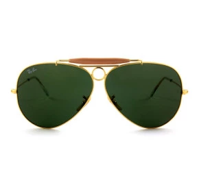 Ray-Ban Aviador Shooter RB3138 001 58 - Óculos de Sol