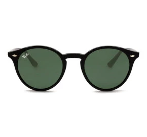 Ray Ban Round RB2180 - Preto/G15 601/71 51mm - Óculos de Sol