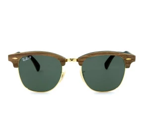Ray-Ban Clubmaster Wood RB3016-M 1181/58 51 - Óculos de Sol