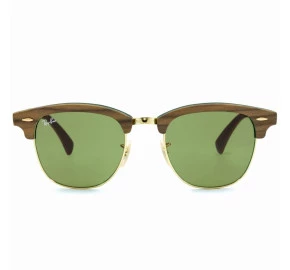 Ray-Ban Clubmaster Wood RB3016-M 1182/4E 51 - Óculos de Sol